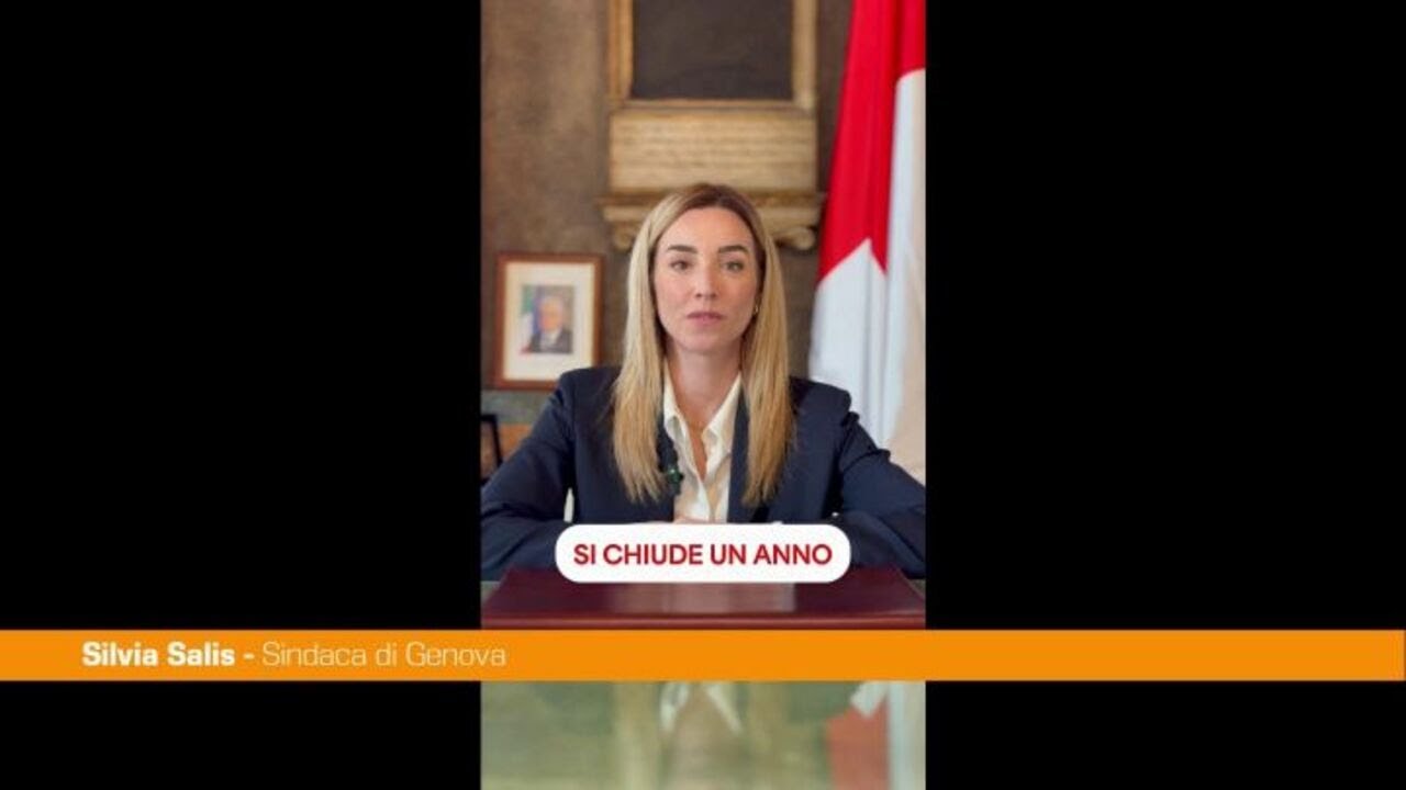 Salis "Auguro un 2026 in cui Genova sappia rispondere alle aspettative"