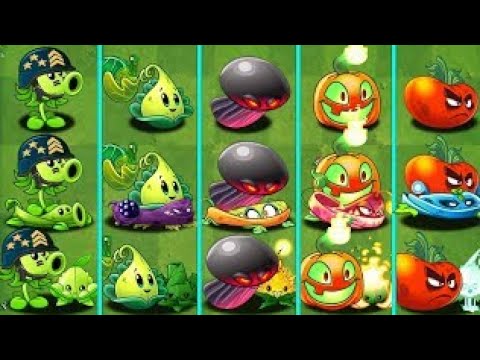 PVZ 2- Random 16 Best Team 4 Plants Battlez Which Plant Team Will Win?