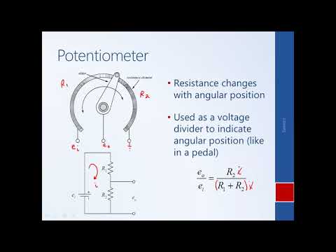 System Dynamics and Control Module 8   Electromechanical Systems Sensors