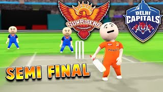 3D ANIM COMEDY - CRICKET IPL IS BACK || DC VS SRH || DESI COMEDY || IPL MATCH || LAST OVER