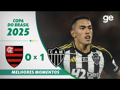 Gols e lances de Flamengo x Atlético Mineiro