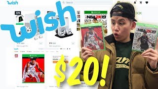 I Bought Cheap NBA 2k and NBA Live From Wish!