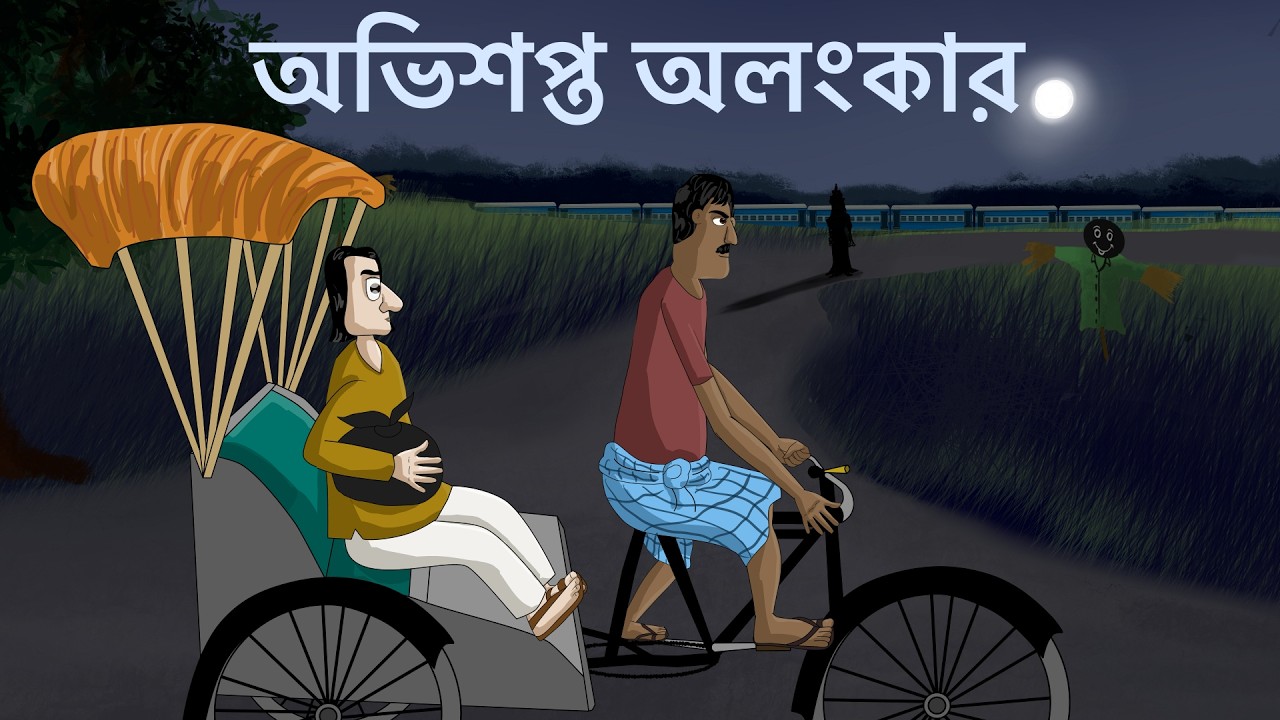 Obhishopto Olonkar - Horror Story | Ghost Story of a Jewellery Shop | Rickshaw Horror Story | JAS