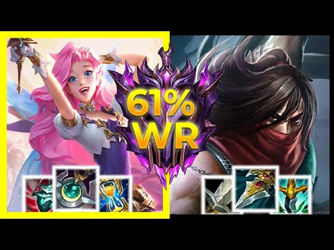 【 Seraphine 】vs. Talon - MASTERI - Middle - 11.11.1 - League of Legends Gameplay