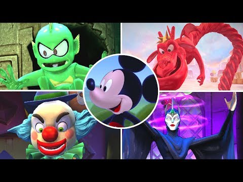 Castle of Illusion Starring Mickey Mouse - All Bosses