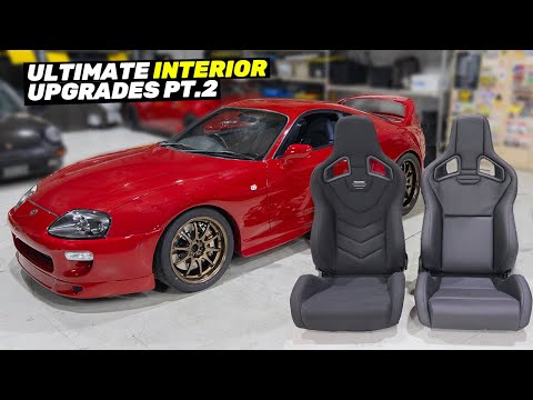 Installing the ULTIMATE Seats into the Supra
