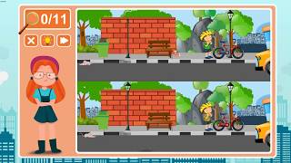 Viki Spotter: Megapolis, Level 3 Walkthrough, 1080p/60FPS.