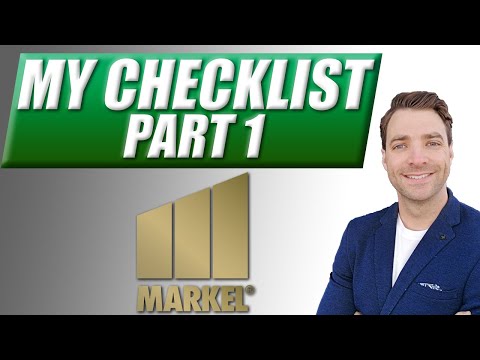 How To Analyse the INDUSTRY - My Checklist Part 1 Markel Stock Analysis