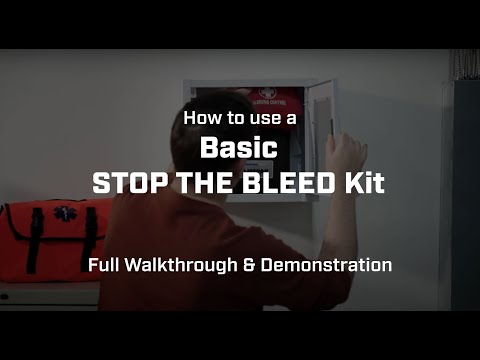 How to Use a Basic STOP THE BLEED Kit – Full Walkthrough & Demonstration