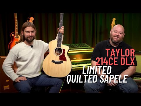 The New Limited Taylor 214ce Quilted Sapele Deluxe