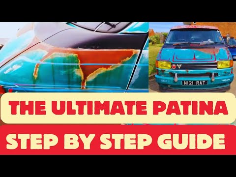 HOW TO PATINA RUST PAINT JOB RAT LOOK