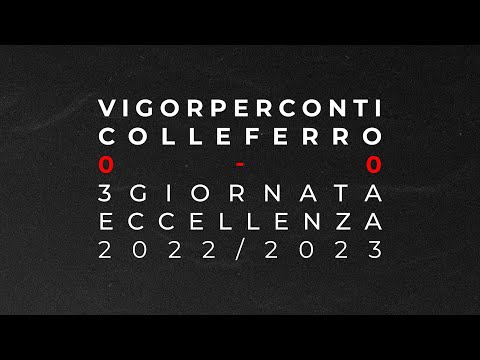 Eccellenza - Vigor Perconti v Colleferro