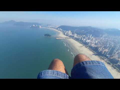 paramotor voo em São Vicente