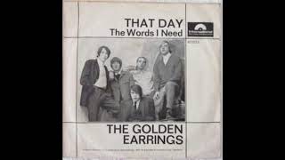&quot;THAT DAY&quot; GOLDEN EARRINGS