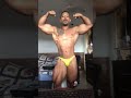 Muscle worship yellow dreams man
