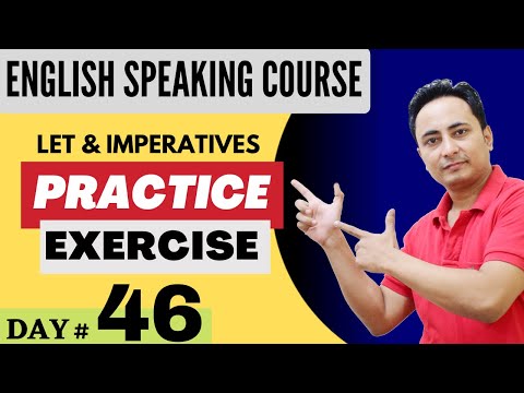 Let का Use और Imperative Sentences कैसे बनायें English Speaking Course Day 45 Spoken English Guru