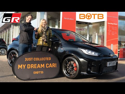 Sandie Davis Collects Her New Toyota GR Yaris Circuit Pack