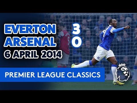 PL CLASSIC: EVERTON 3-0 ARSENAL | NAISMITH AND LUKAKU STUN GUNNERS - 6 APRIL 2014