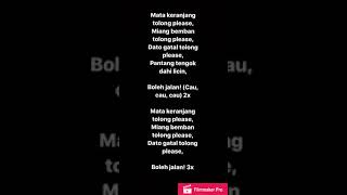 Zizi Kirana - Boleh Jalan (lirik)