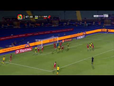 South Africa 1-0 Namibia - Bongani Zungu Goal AFCON 2019