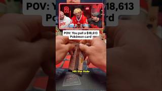 You pull a $18,613 Pokémon card 🤑 #viral #pokemon #best #pokemoncards #vintage #fossil #firstedition