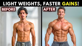 Muscle Growth Becomes Faster When You Lift Light Weights