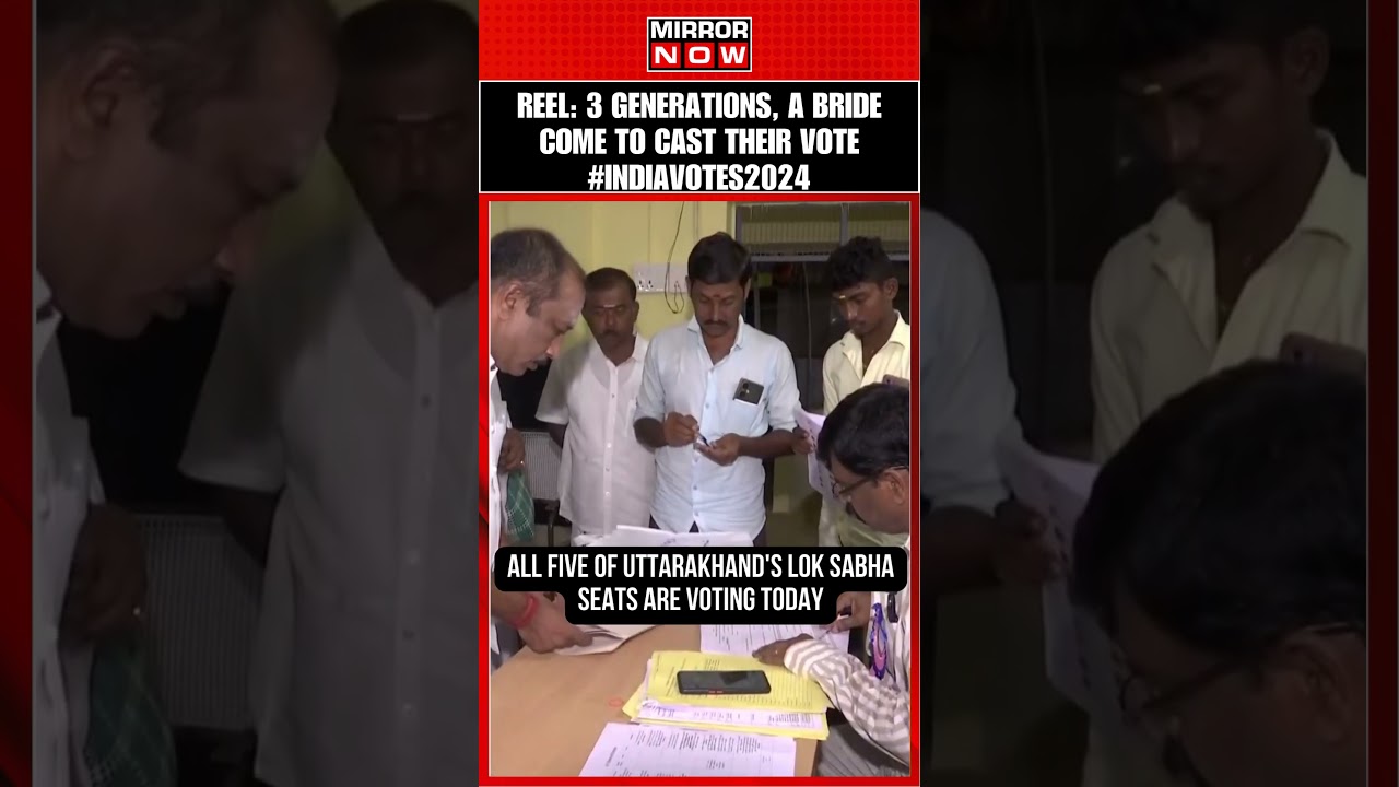 From Brides To 3 Generations; Voters Reach To Cast Their Vote | India Votes 2024