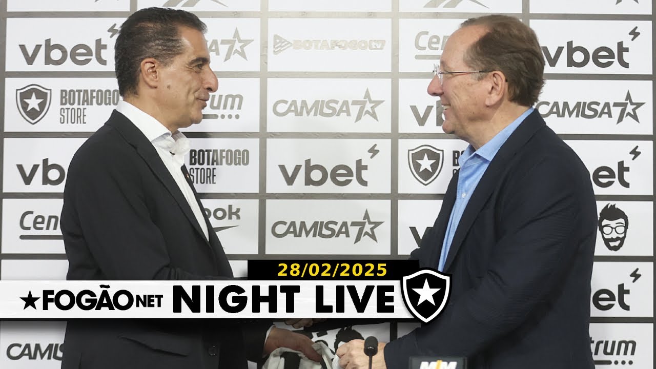 NIGHT LIVE | Tudo sobre a chegada de Renato Paiva ao Botafogo no Sextou de Carnaval