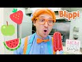 Blippi Visits Mom And Pop Popsicles Popsicles Ice Cream For Kids Moonbug Kids