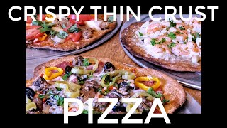 S01:EP13 - Crispy Thin Crust Pizza (Keto Pizza, NOT Fathead Dough, Keto Pizza Crust Almond Flour)