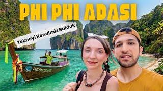 KENDİ TEKNE TURUMUZU OLUŞTURDUK - Phi Phi Adası 🇹🇭 | Tayland Vlog #5