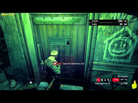 Zombie Army Trilogy: Library of Evil Collectibles (All Gold Bars & Bottles of Blood) - HTG