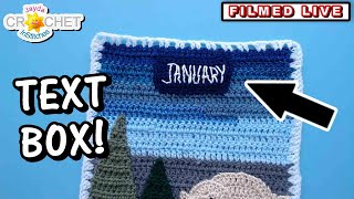 Text Box Appliqué 2025 Un-Blanket Project - Jayda InStitches Live CAL - January 27, 2025