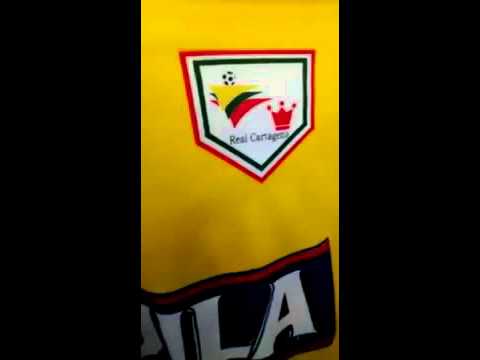 "Vamos Cartagena" Barra: Rebelión Auriverde Norte &bull; Club: Real Cartagena