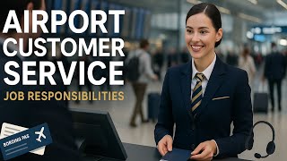 Airport Customer Service Job ✈️  | Customer Service job In Airport || Customer Service Job Interview