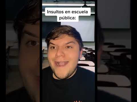 Insults in private school vs. public school #fyp #parati #reels #viral #humor