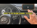 Fix Mazda Infotainment Blank Screen And CarPlay Connecting Issues Reset Procedure