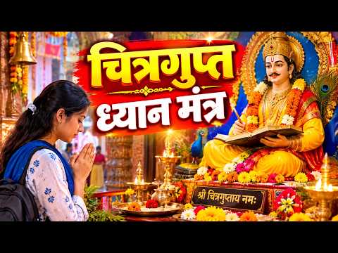 चित्रगुप्त ध्यान मंत्र | Chitragupta Dhyana Mantra | शक्तिशाली संस्कृत मंत्र | Divine Meditation