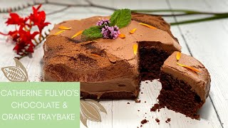 World Chocolate Day Chocolate & Orange Traybake