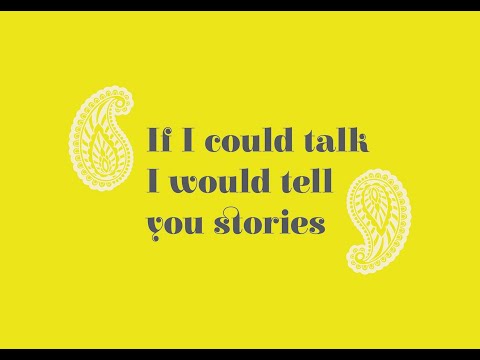 If I could talk I would tell you stories – Peacock Dress