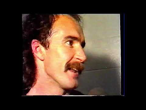 1987 Semi Final Post Game Interviews, Ken Hunter, Ian Aitken, Stephen Kernahan