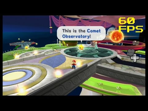 2.5 [60 FPS] Comet Observatory Exploration - Super Mario Galaxy