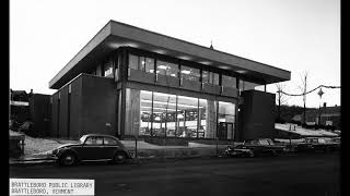 Brooks Memorial Library 1967.  Brattleboro Vermont.