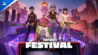  Fortnite x Gorillaz Official Trailer | PS5 & PS4 Games