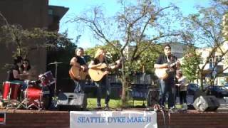 Peace Tonight - Indigo Girls cover by Everything But Marriage [2010 Dyke March Rally]