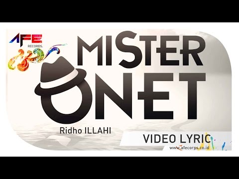 Onet ridho illahi official lyric video