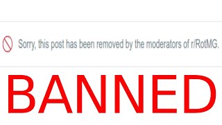 Reddit/DECA Banned Me For Sharing My Fan Game On r/RotMG
