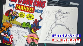Step-by-Step Guide from How to Draw Comics The Marvel Way | Comic Drawing Tips - Mastering Superhero