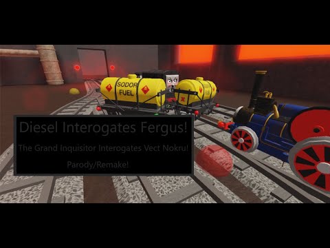 Diesel Interogates Fergus! ( The Grand Inquisitor Interogates Vect Nokru Parody/Remake )!