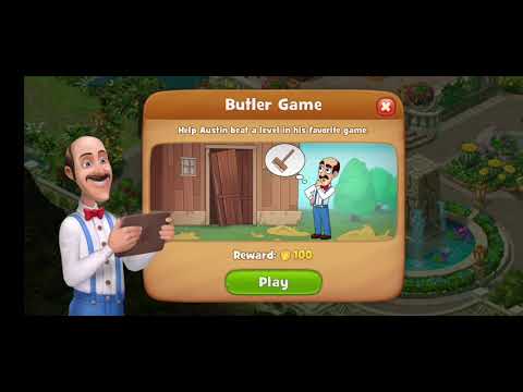 Gardenscapes beat the mini-game